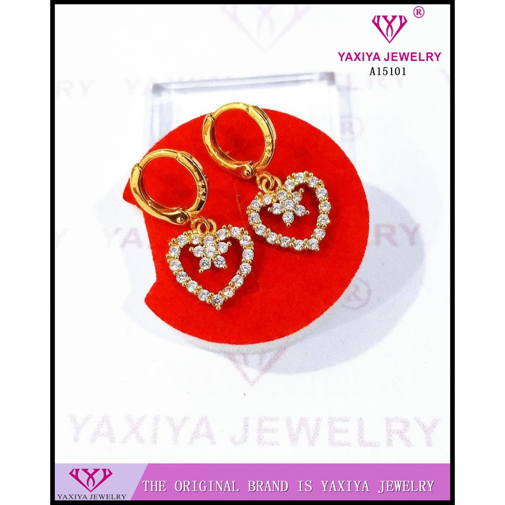 

Anting Permata Perhiasan Imitasi Gold 18K Yaxiya Jewelry A15101