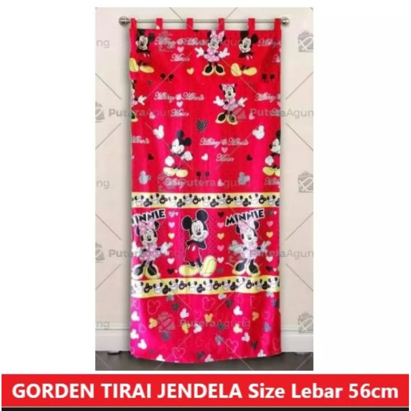 Hordeng Jendela Karakter 56x150cm