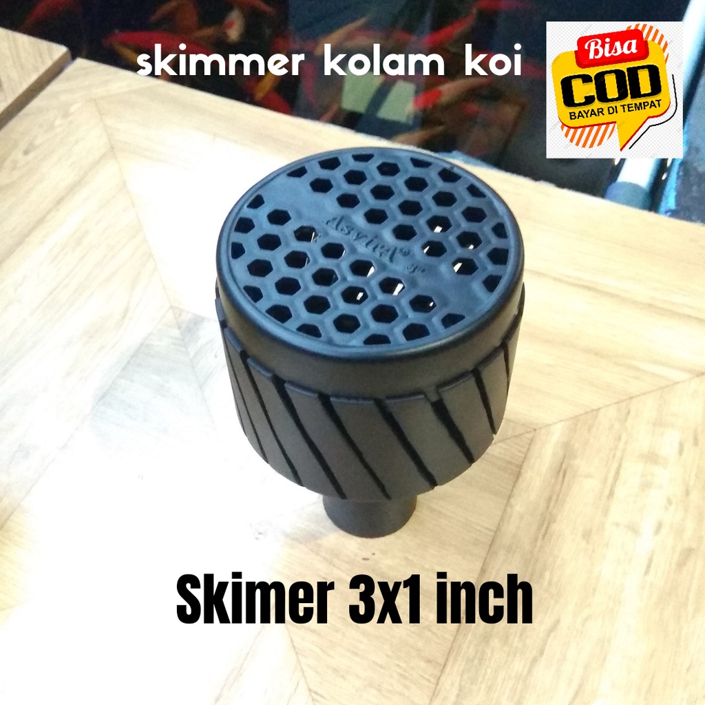 Jual Skimmer Kolam Koi 3 ke 1 Inch dengan Tutup SKIMMER STATIS 3 INCH