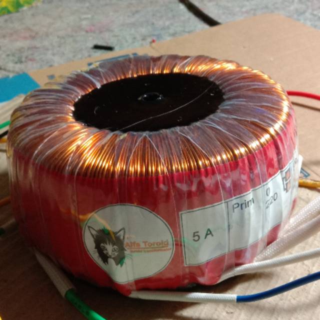 Trafo donat trafo toroid 5A CT 18v 24v