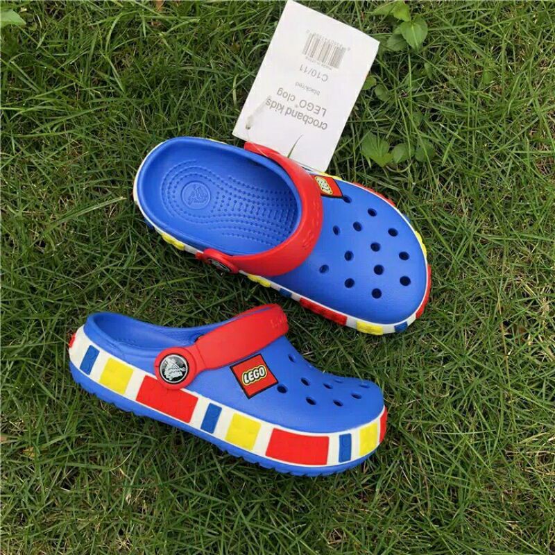 SANDAL ANAK CROCS LEGO KIDS And JUNIOR CLOG