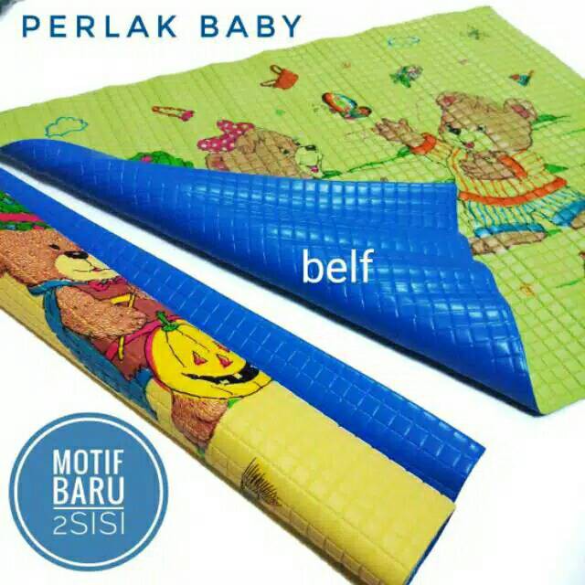 Perlak Bayi / Perlak Karet Waterproof untuk ompol / matras perlak baby Motif Water Proof By Belbra