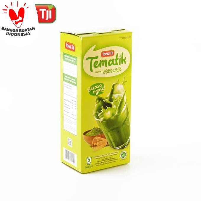 

Teh-Bubuk- Tong Tji Tematik Matcha Latte -Dijamin-Halal.