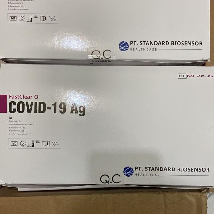 SD Biosensor Ag FastClear Q isi 25 pcs