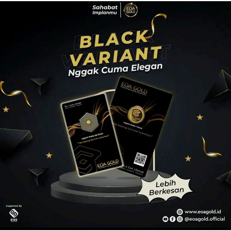 Aksesoris EOA Gold Black Variant