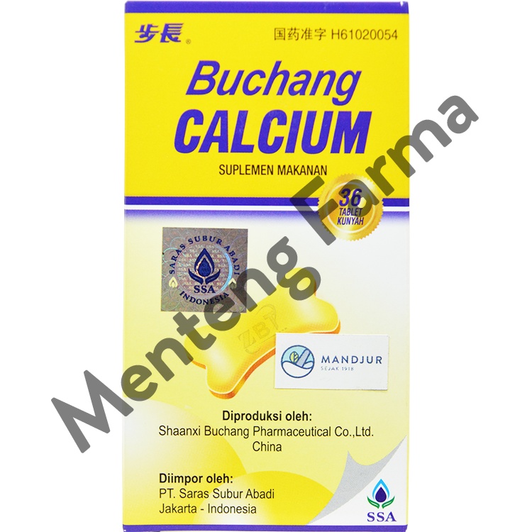 Buchang Calcium - Obat Vitamin / Suplemen Penguat Tulang