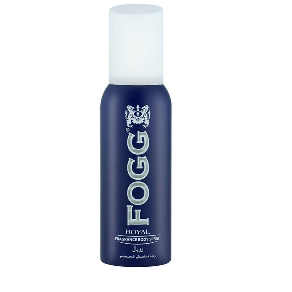 6.6 Product HOT FOGG ROYAL 120ML FRAGRANCE BODY SPRAY PARFUM PRIA AWET BLUE BIRU