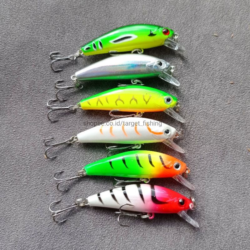 Minnow UL Sinking 50S 6.5gram (Special Color) Umpan Casting Ultralight