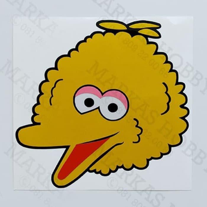 

Stiker / Sticker Sesame Street Big Bird Character