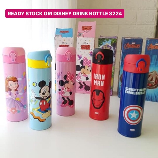 READY STOCK ORI  DISNEY DRINK BOTTLE 3224