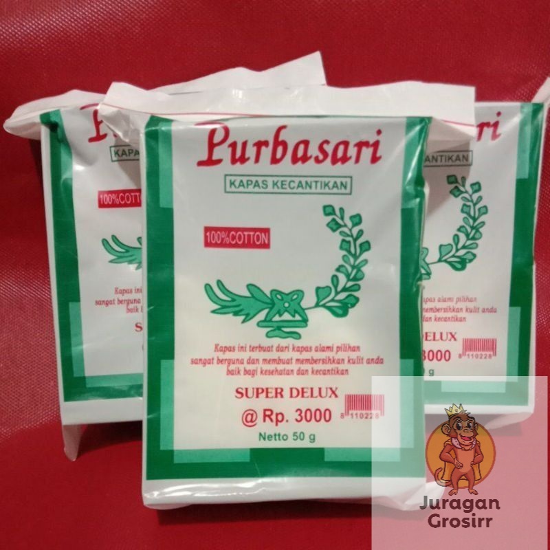 JG - COD - Kapas PURBASARI Facial Cotton / Kapas Pembersih Wajah / Kapas Kecantikan