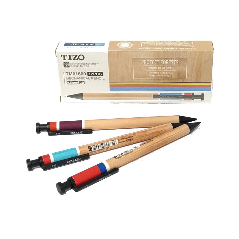 Pensil Mekanik TIZO TM01600  pensil mekanik 0.5 mm Tizo / Mechanical Pencil 0.5 mm tizo