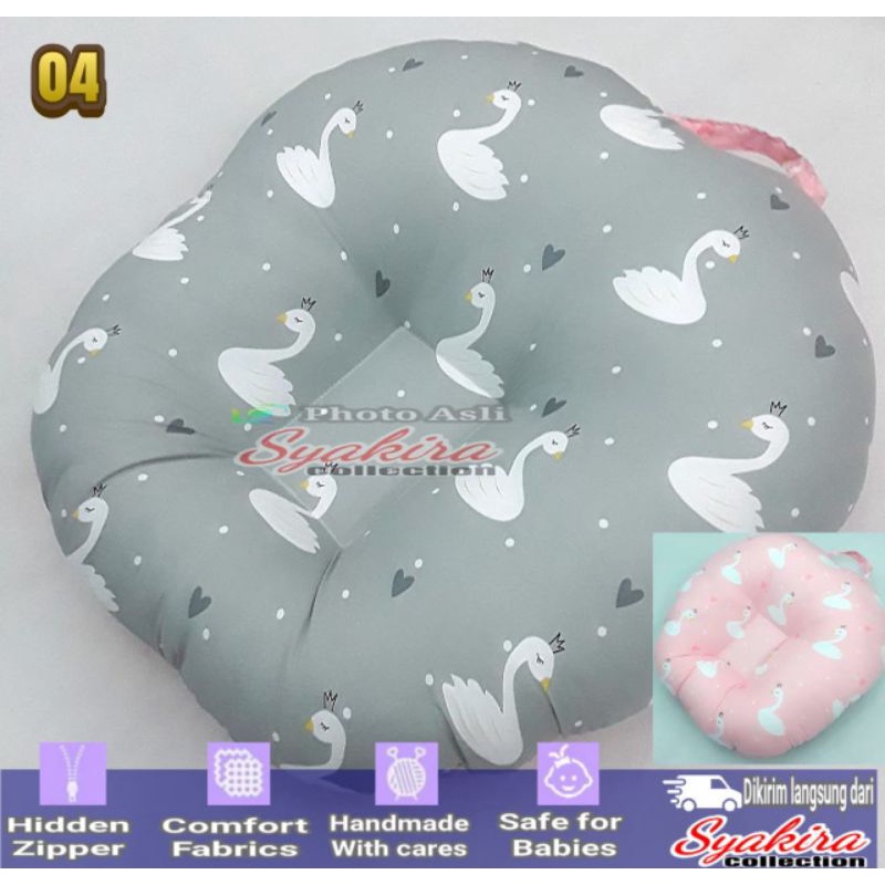 SOFA BAYI Kasur Bayi Praktis Motif Flaminggo Pink