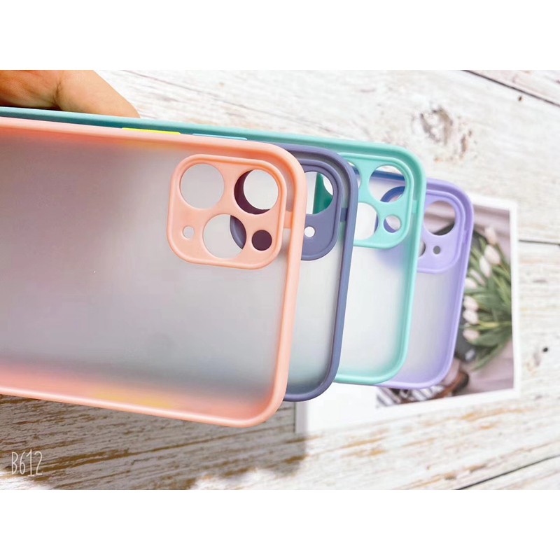 case iPhone 6s 7 8plus X XR XS Max 11 ProMax Tombol terpisah Casing anti-pecah iPhone