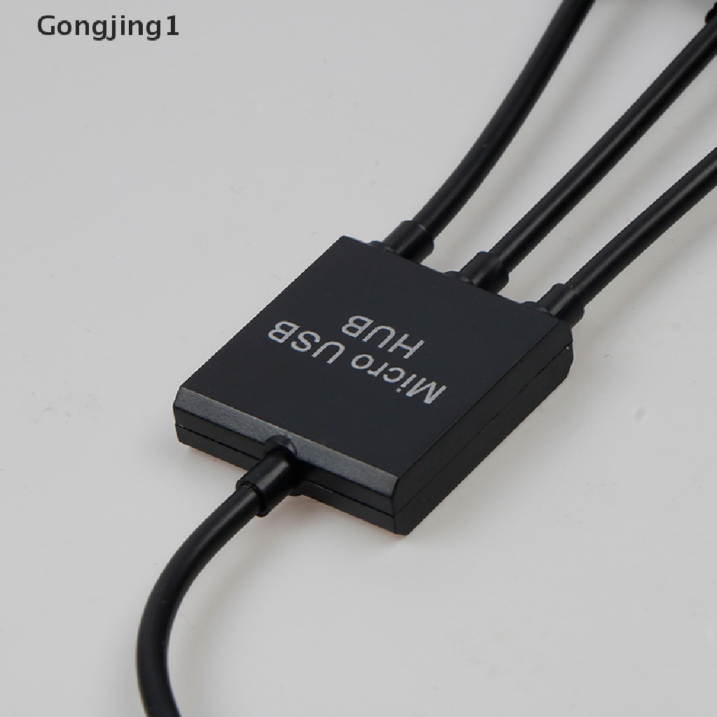 Gongjing1 3 In 1 Kabel Adapter Otg Power Supply Charger Micro Usb