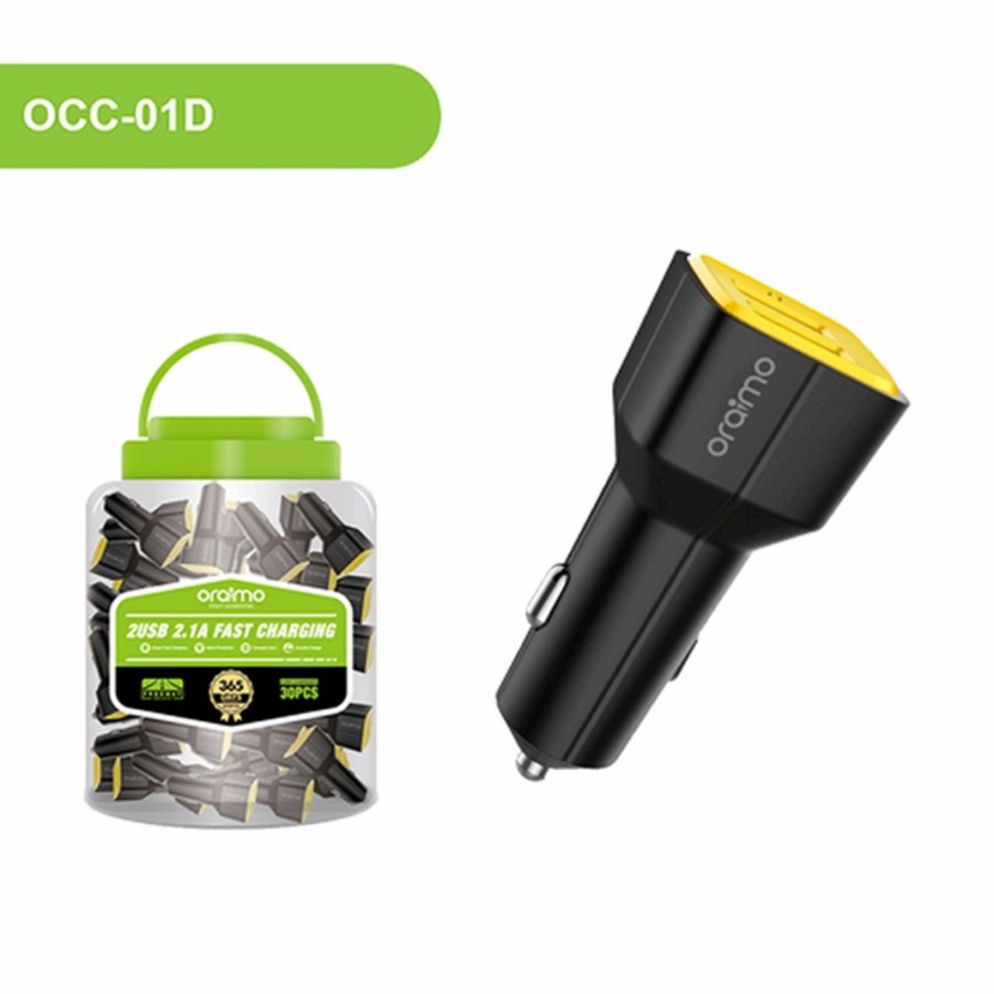 KEPALA SAVER ORAIMO OCC-01D DUAL USB 2.1A