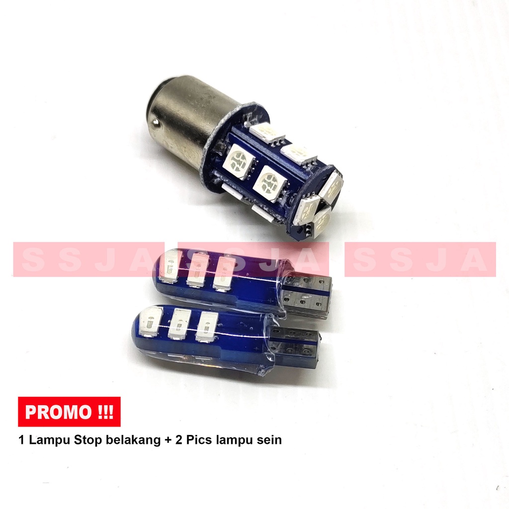 1set lampu stop belakang mode kedip dan diam+2 pcs sen jely