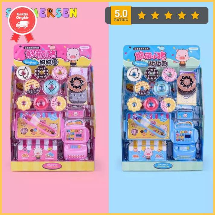 Mainan Anak Mesin Kasir Toko Kue / Kado Mainan Anak Kasir Kasiran Exclusive