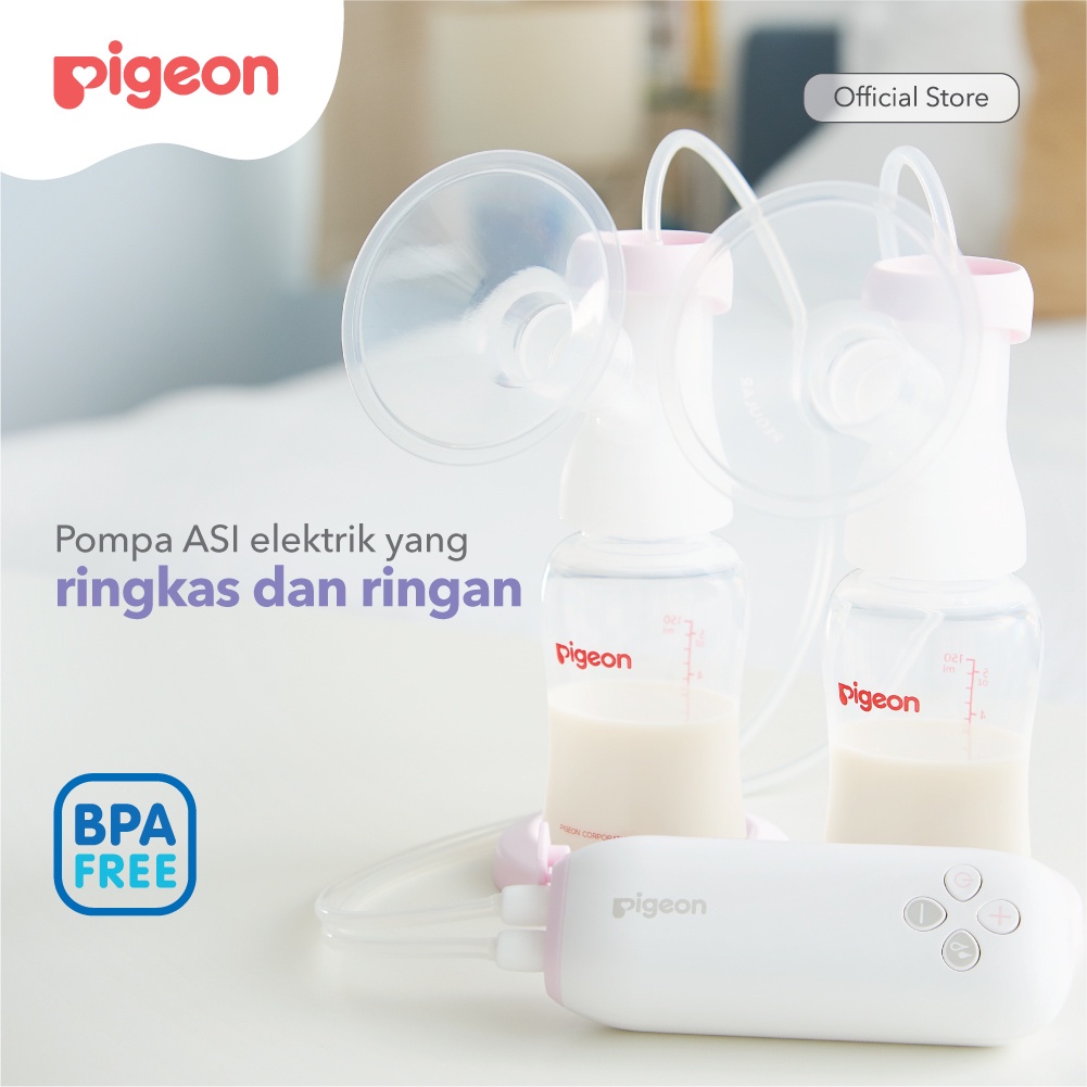 Pompa ASI Elektrik PIGEON Breast Pump Go Mini Double Pump