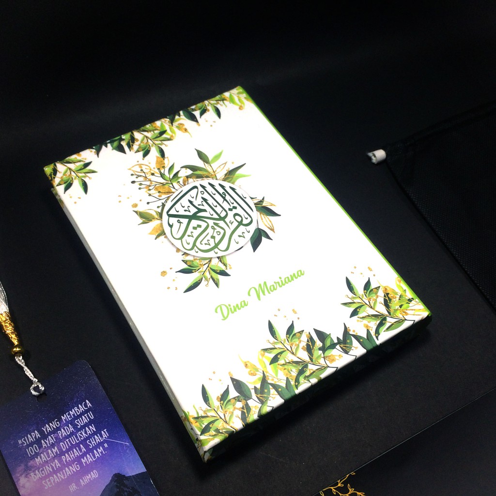 ALQURAN CUSTOM (TULIS NAMA) ALQURAN TERJEMAH
