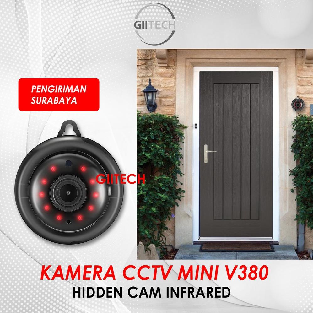 GIIME PLUTO SPY CAM CCTV WIFI V380 HD 720P INFRARED KAMERA PENGINTAI HIDDEN ORIGINAL IMPOR - GIITECH