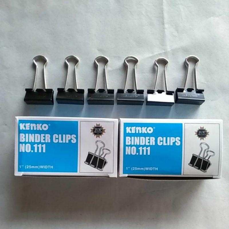 

Binder clip KENKO no 111 tebal 25 mm