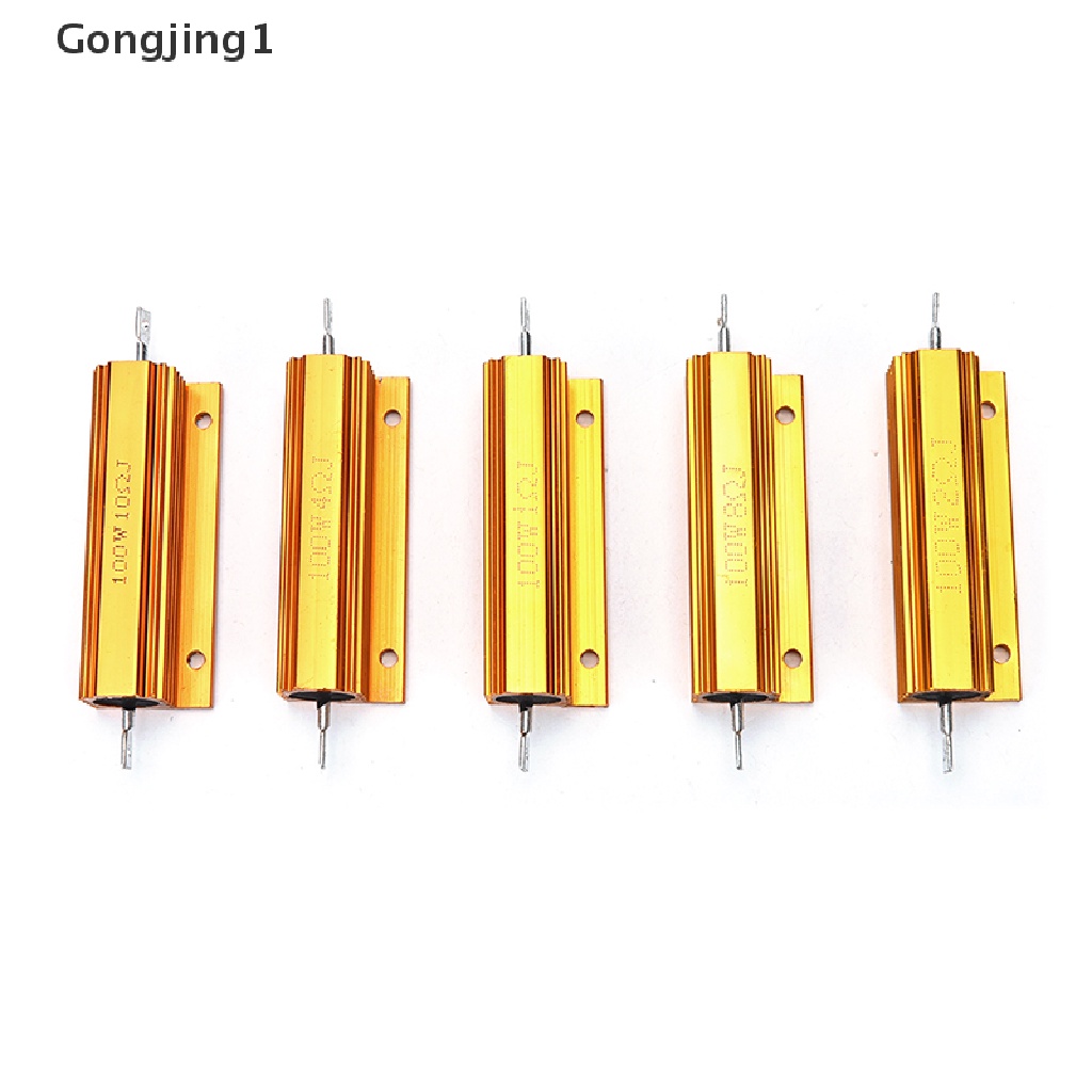 Gongjing1 Resistor Power 1 / 2 / 4 / 8 / 10 Ohm 100w