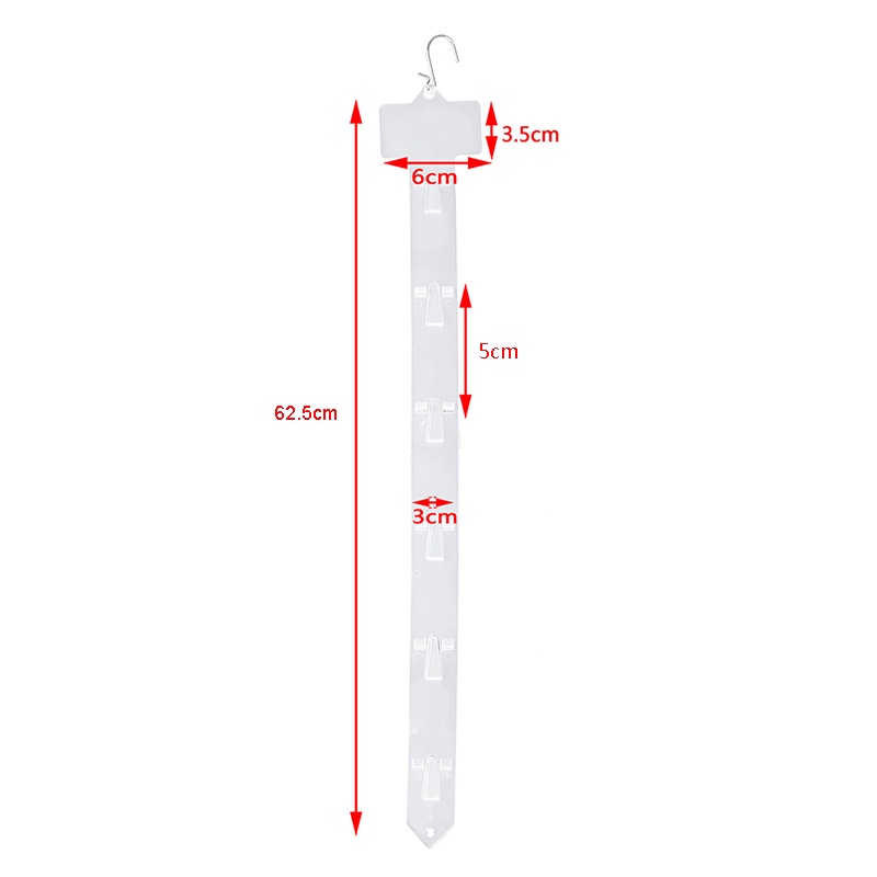 [Supermarket Snack Plastic Hanging Strips ][Store Hang Snacks Display Hanger Hooks ][Hanging Commodity Promotion Retail Storage Strip][Useful Shop Merchandising Clip Strips]