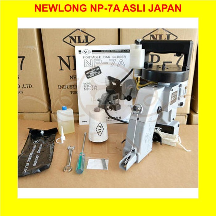 Mesin Jahit Karung NewLong NLI NP-7A (ASLI JAPAN) / NP7A / NP 7 A LEEN