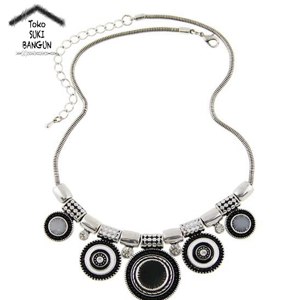 NL-003 Kalung Wanita Fashion Aksesoris Necklace Women Pendant Bohemia