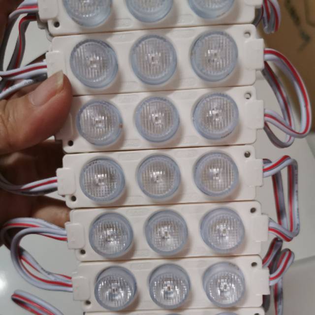 LED 3 mata RGB red green blue 12V 24V 3 Watt