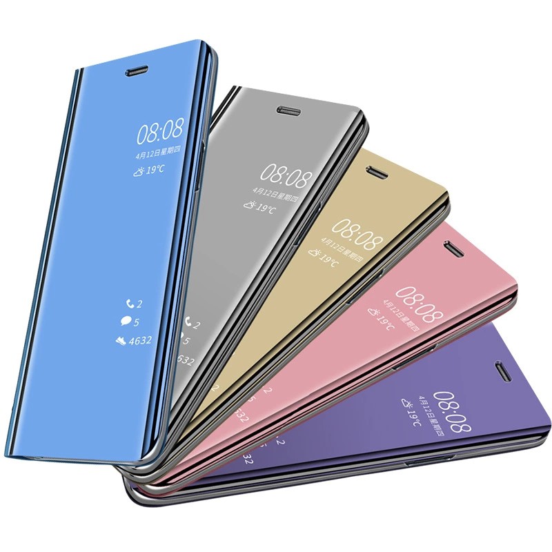 Flip Case Vivo V15 - V15 PRO - Sarung Buku Clear View