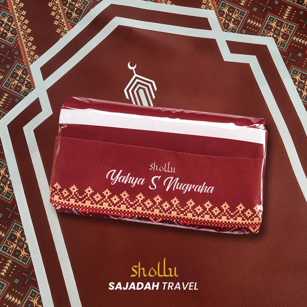 Sajadah travelling tebal | sajadah Traveler pocket