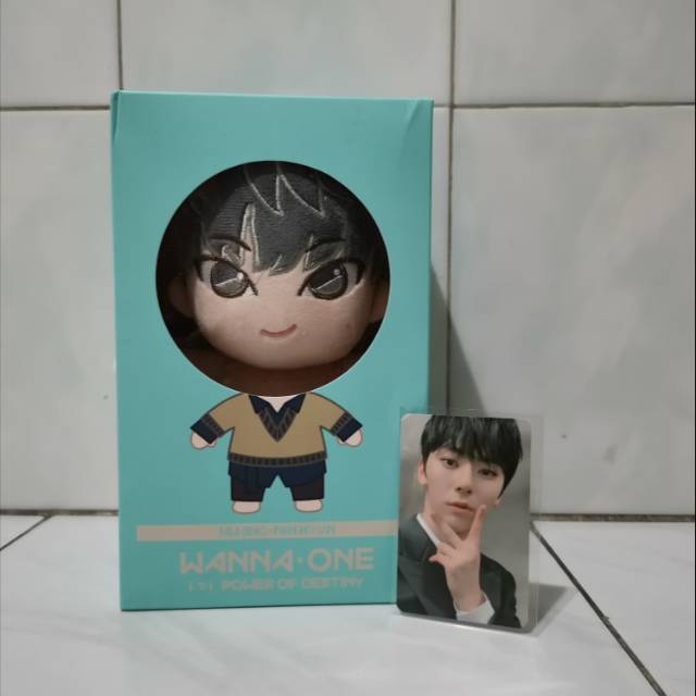 READY STOCK OFFICIAL HWANG MIN HYUN WANNAONE POWER OF DESTINY CHARACTER DOLL - WANNA ONE MINHYUN