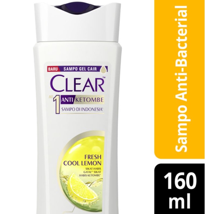 Clear Shampoo Anti Ketombe 160mL