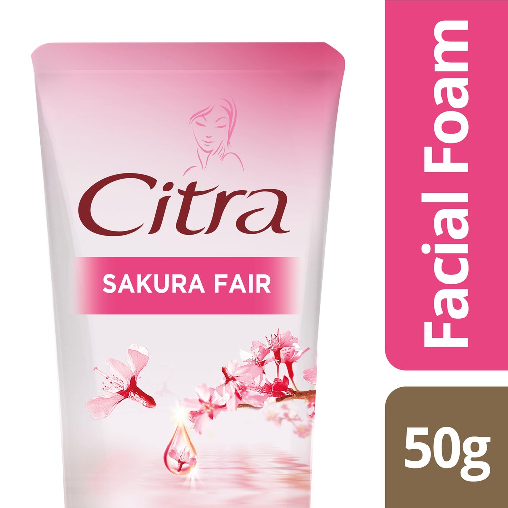 Citra Sakura Fair Facial Foam 50 gr | Shopee Indonesia