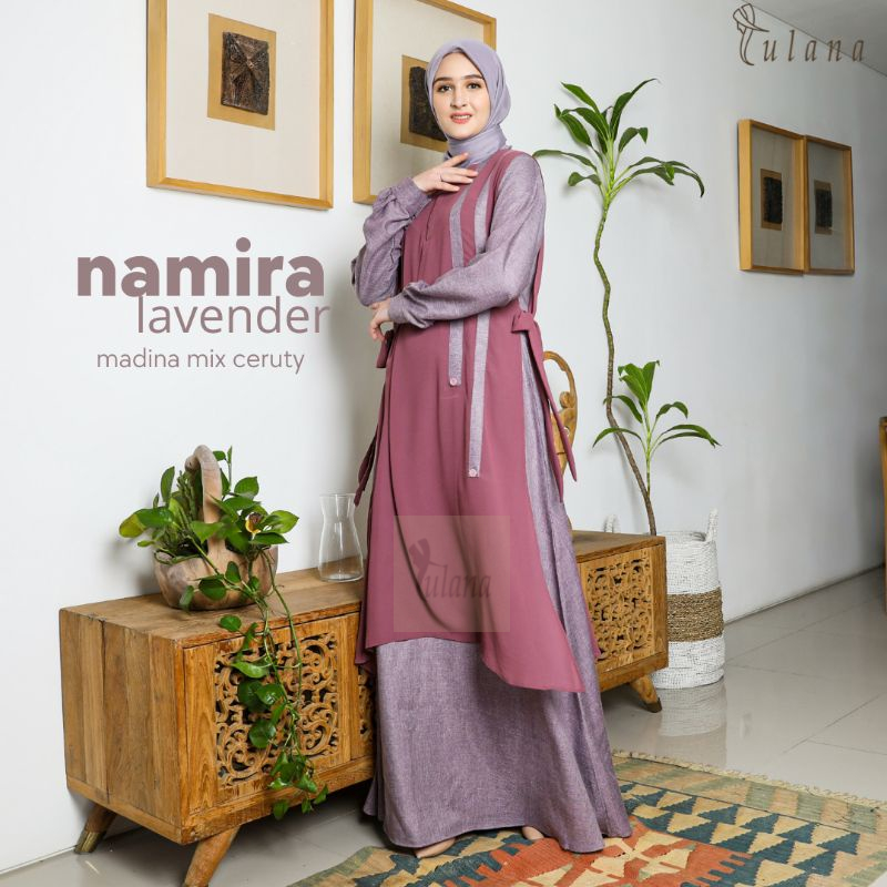 NAMIRA Dress Madina mix Ceruty