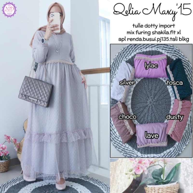 DENOLA SET 2 + ZELIA MAXY 15 ori by N&D FASHION