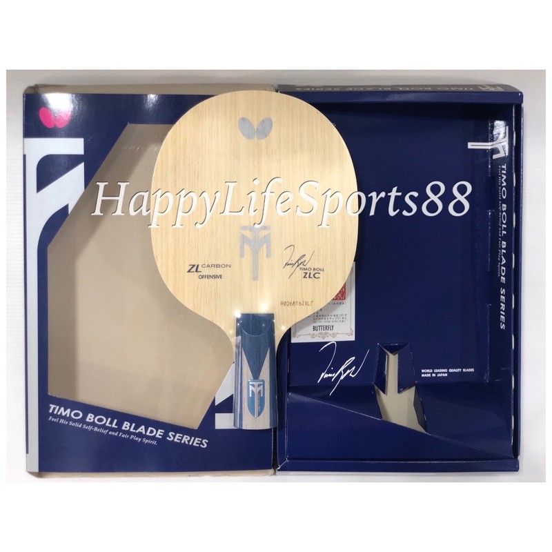 [ORIGINAL] Kayu Pingpong Butterfly Penhold/CS Timo boll ZLC