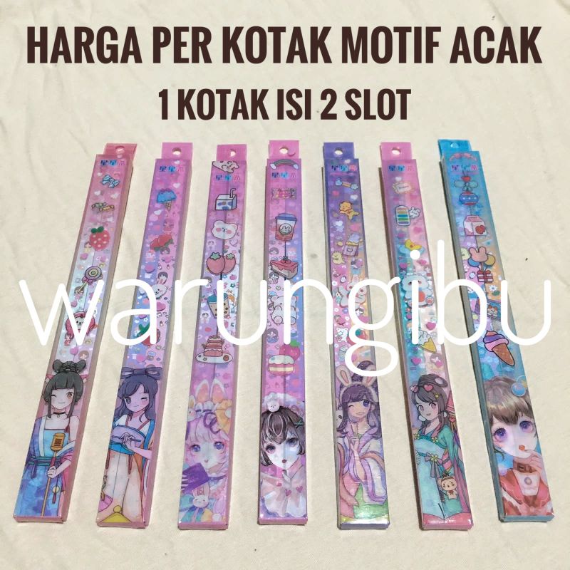

Paper Art Inbox Mika Kertas Origami Melipat Bintang Motif Lucu Fancy