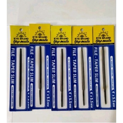 Kikir Segitiga Kikir Gergaji Kikir Tjap Mata Cap Mata Eye Brand 4" x 55 mm