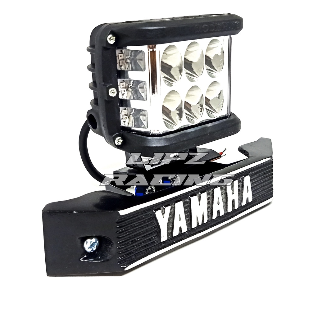 LAMPU TEMBAK / LAMPU SOROT LED MODEL CR-4611 + KUMIS YAMAHA UNTUK RX-KING SERIES