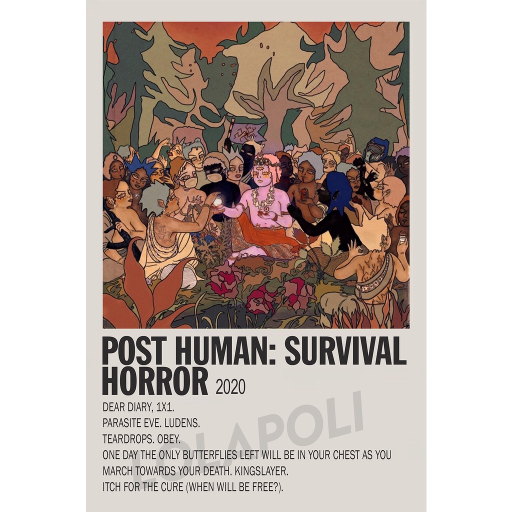 Poster Cover Album Post Human: Survival Horror - Bring Me The Horizon