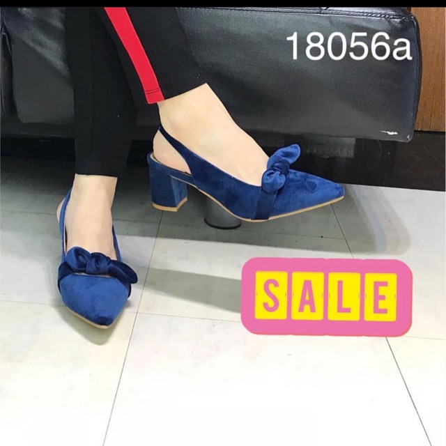 Heels wanita 18056a import realpict