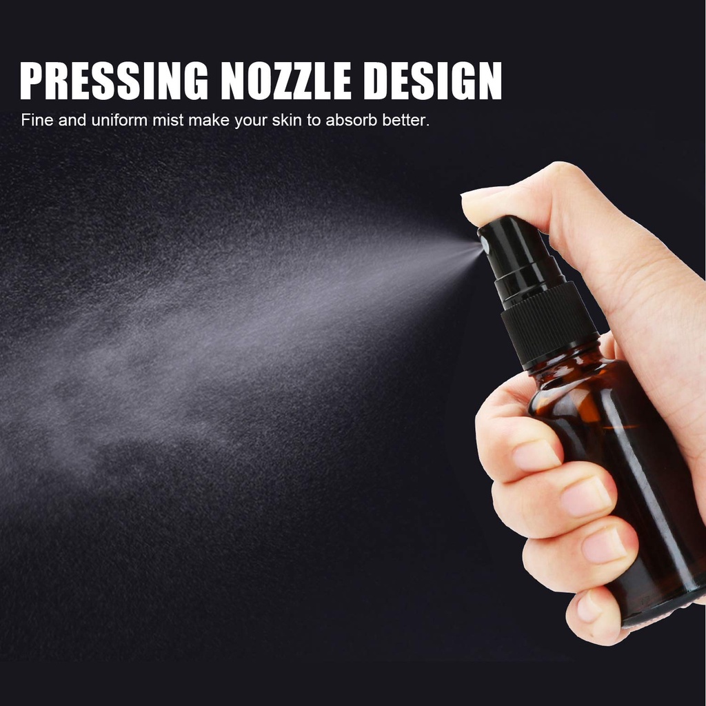 7 Size Amber Plastic Spray Bottle