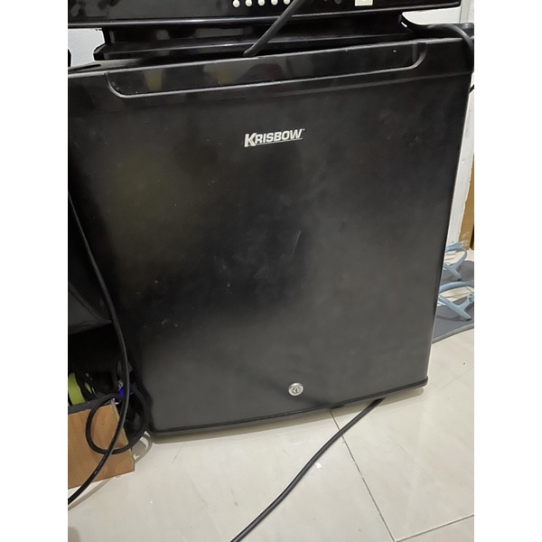 Kulkas Krisbow Original Bekas Second 1 Satu Pintu Mini Portable Kecil
