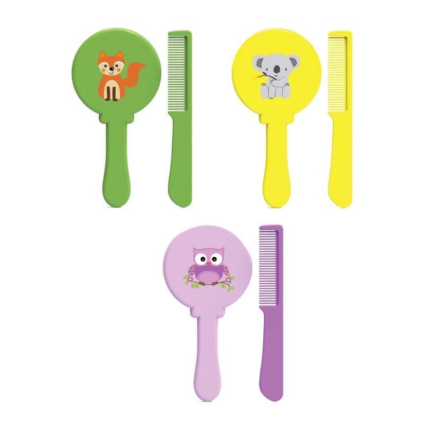 BabySafe Brush and Comb - DL1014 (Tersedia varian warna)