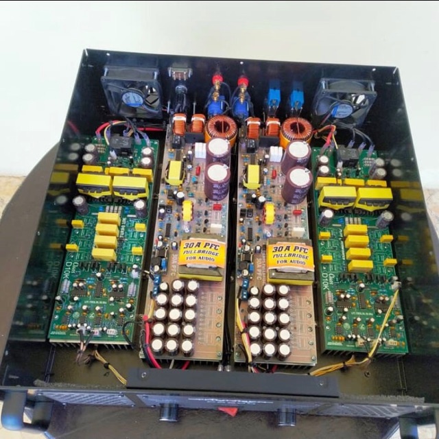 Amplifier Class D stereo 200w - 1200w