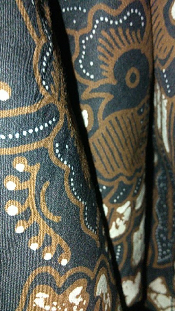 Perwira Kemeja Batik Furing Batik Solo Pria Lengan Panjang