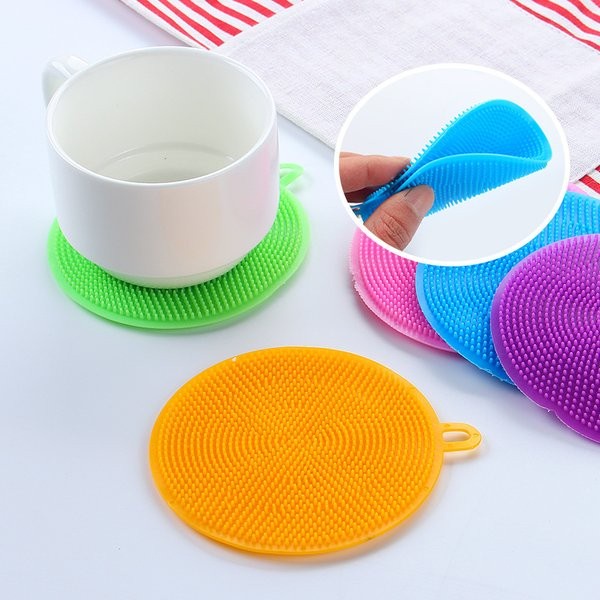 SPONGE SILIKON CUCI PIRING ANTI KUMAN BAKTERI SPONS MULTIFUNGSI SPONGE SILICONE MULTI FUNGSI DAPUR